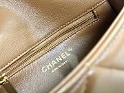 Colestore Chanel Mini Flap Bag With Fur Brown 15 cm - 2
