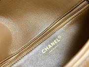 Colestore Chanel Mini Flap Bag With Fur Brown  20 cm - 2