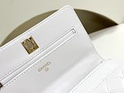 Colestore Chanel WOC With Handle White 20 cm - 3