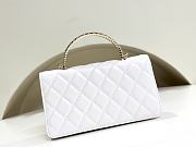 Colestore Chanel WOC With Handle White 20 x 3.5 cm - 4