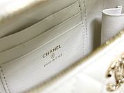 Colestore Chanel Vanity Case White 21 x 16 x 8 cm - 3
