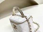 Colestore Chanel Vanity Case White 17 x 13 x 7 cm - 3