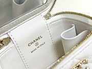 Colestore Chanel Vanity Case White 17 x 13 x 7 cm - 2