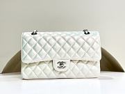 Colestore Chanel Vintage Flap Bag White 23 cm  - 1