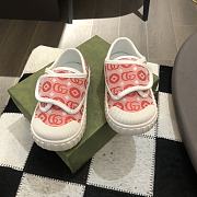 Colestore Kid Shoes Gucci Loafer White Pink Size 20 - 25 - 6