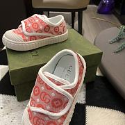 Colestore Kid Shoes Gucci Loafer White Pink Size 20 - 25 - 5
