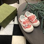 Colestore Kid Shoes Gucci Loafer White Pink Size 20 - 25 - 2