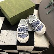 Colestore Kid Shoes Gucci Loafer White Blue Size 20 - 25 - 1
