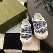 Colestore Kid Shoes Gucci Loafer White Blue Size 20 - 25 - 4