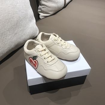 Colestore Kid Shoes Gucci Apple Logi Sneaker White Size 20 - 25