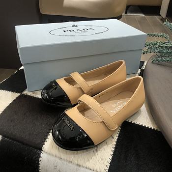 Colestore Kid Shoes Prada Loafer Beige Size 26 - 35