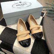 Colestore Kid Shoes Prada Loafer Beige Size 26 - 35 - 6