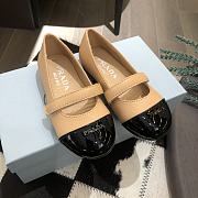 Colestore Kid Shoes Prada Loafer Beige Size 26 - 35 - 4
