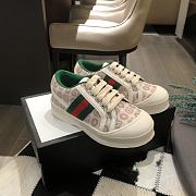 Colestore Kid Shoes Gucci Signature Sneaker Beige Size 26 - 35 - 6