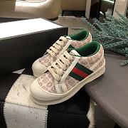 Colestore Kid Shoes Gucci Signature Sneaker Beige Size 26 - 35 - 4