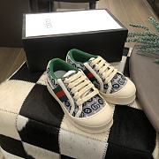 Colestore Kid Shoes Gucci Signature  Blue Sneaker Size 26 - 35 - 4
