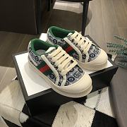 Colestore Kid Shoes Gucci Signature  Blue Sneaker Size 26 - 35 - 2