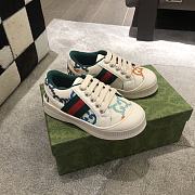 Colestore Kid Shoes Gucci CC Logo Sneaker White Size 26 - 35 - 2
