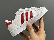 Colestore Kid Shoes Addidas Hello Kitty Sneaker Red Stripes Size 22 - 37 - 5