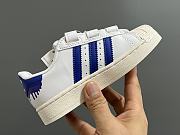 Colestore Kid Shoes Addidas Sneaker Blue Stripes Size 22 - 37 - 4