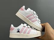 Colestore Kid Shoes Addidas Sneaker Pink Stripes Size 22 - 37 - 5