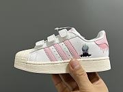 Colestore Kid Shoes Addidas Sneaker Pink Stripes Size 22 - 37 - 2