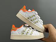 Colestore Kid Shoes Addidas Sneaker Orange Stripes Size 22 - 37 - 6