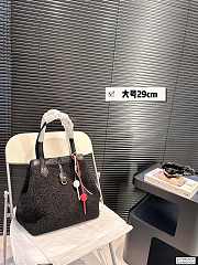 Colestore Fendi Fur Tote Bag Black 29 x 31 cm - 5