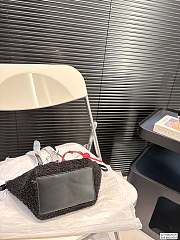 Colestore Fendi Fur Mini Tote Bag Black 15 x 19 cm - 6