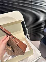 Colestore Coach Outlet Eliza Shoulder Bag C Logo Chocolate 25 x 14 cm - 6