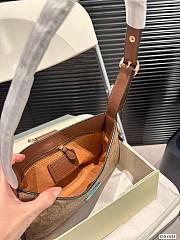 Colestore Coach Outlet Eliza Shoulder Bag C Logo Chocolate 25 x 14 cm - 5
