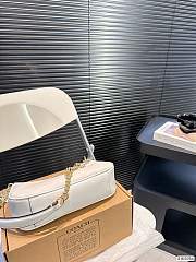 Colestore Coach Teri Shoulder Bag In White 24 x 13 cm - 6