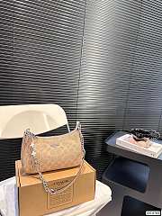 Colestore Coach Teri Shoulder Bag C Logo In Beige 24 x 13 cm - 1