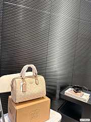 Colestore Coach Rowan Satchel In Signature Canvas Beige 25 x 16 cm - 1