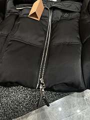 Colestore Miu Miu Puff Black Coat With Fur Collar For Winter - 6