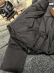 Colestore Miu Miu Puff Black Coat With Fur Collar For Winter - 5
