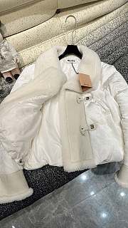 Colestore Miu Miu White Puffer Jacket For Winter  - 6