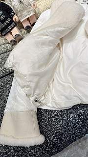 Colestore Miu Miu White Puffer Jacket For Winter  - 2