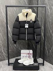 Colestore Moncler Grenoble Stennes Ski Down Jacket Black - 1