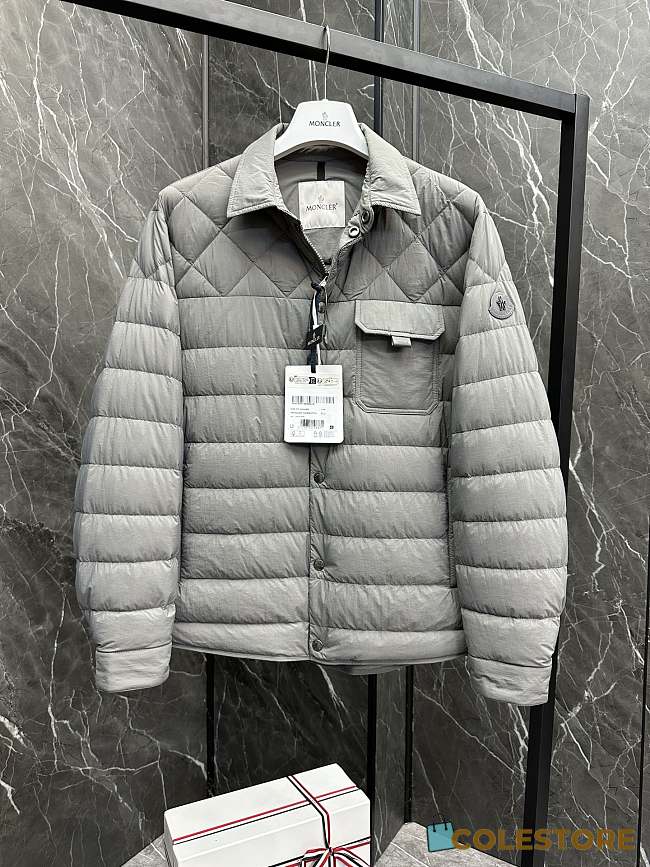 Colestore Moncler Padded Jacket Grey - 1