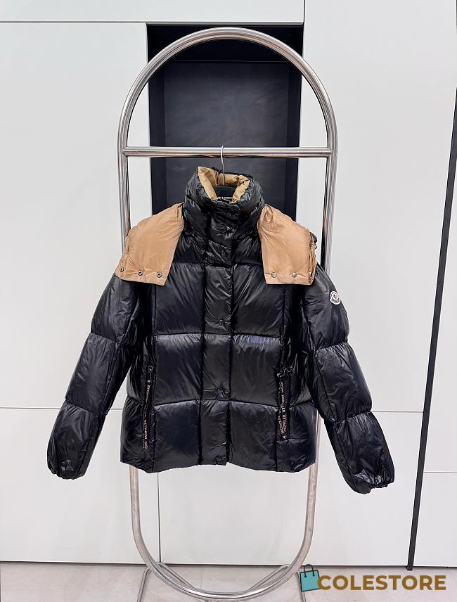 Colestore Moncler Reversible Black And Brown Puff Jacked For Winter - 1