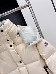 Colestore Moncler Reversible White And Grey Puff Jacked For Winter - 6