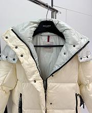 Colestore Moncler Reversible White And Grey Puff Jacked For Winter - 5