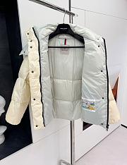 Colestore Moncler Reversible White And Grey Puff Jacked For Winter - 3