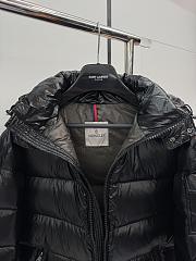 Colestore Moncler Puff Leather Jacked For Winter Black - 5
