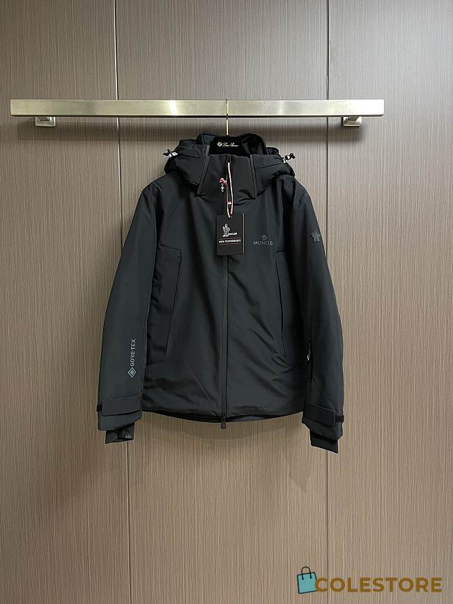 Colesore Moncler Ski Jacked For Winter Black - 1