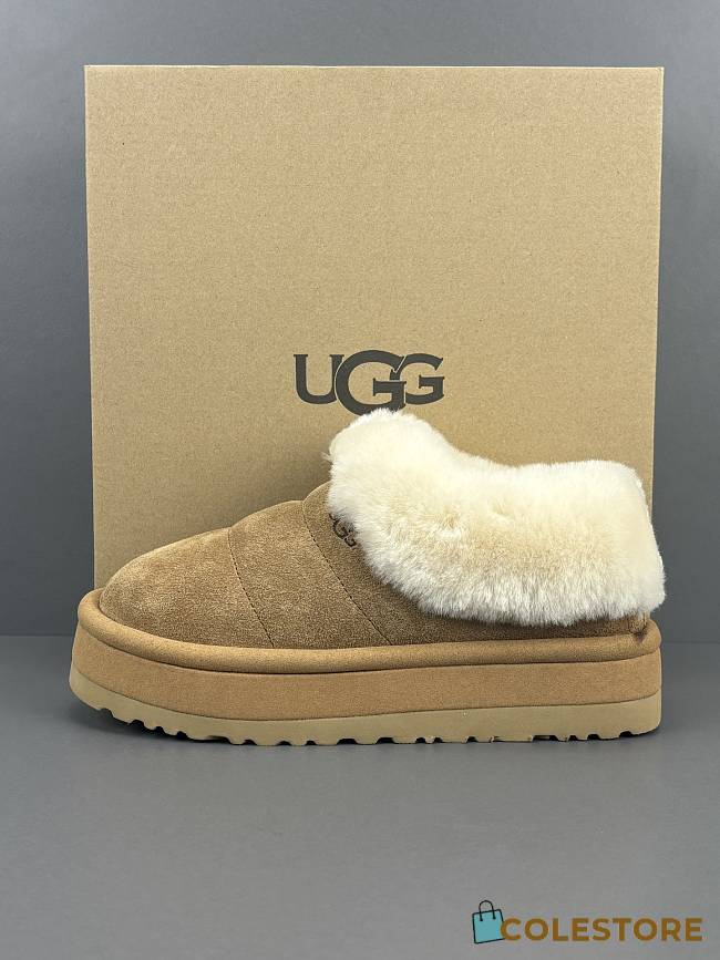 Colestore UGG Loafer WIth Fur Brown  - 1