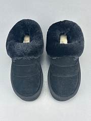 Colestore UGG Loafer WIth Fur Black - 2