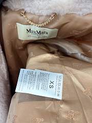 Colestore Max Mara Taddy Fur Long Coat Beige - 2