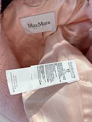 Colestore Max Mara Taddy Fur Long Coat Light Pink - 4